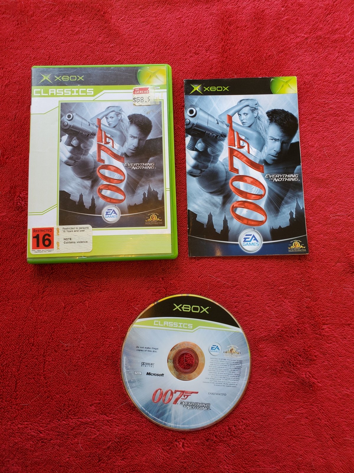 007: Everything or Nothing - 8.8/10! XBOX Game - Xbox, Games, Shooter - Level Up Gaming NZ