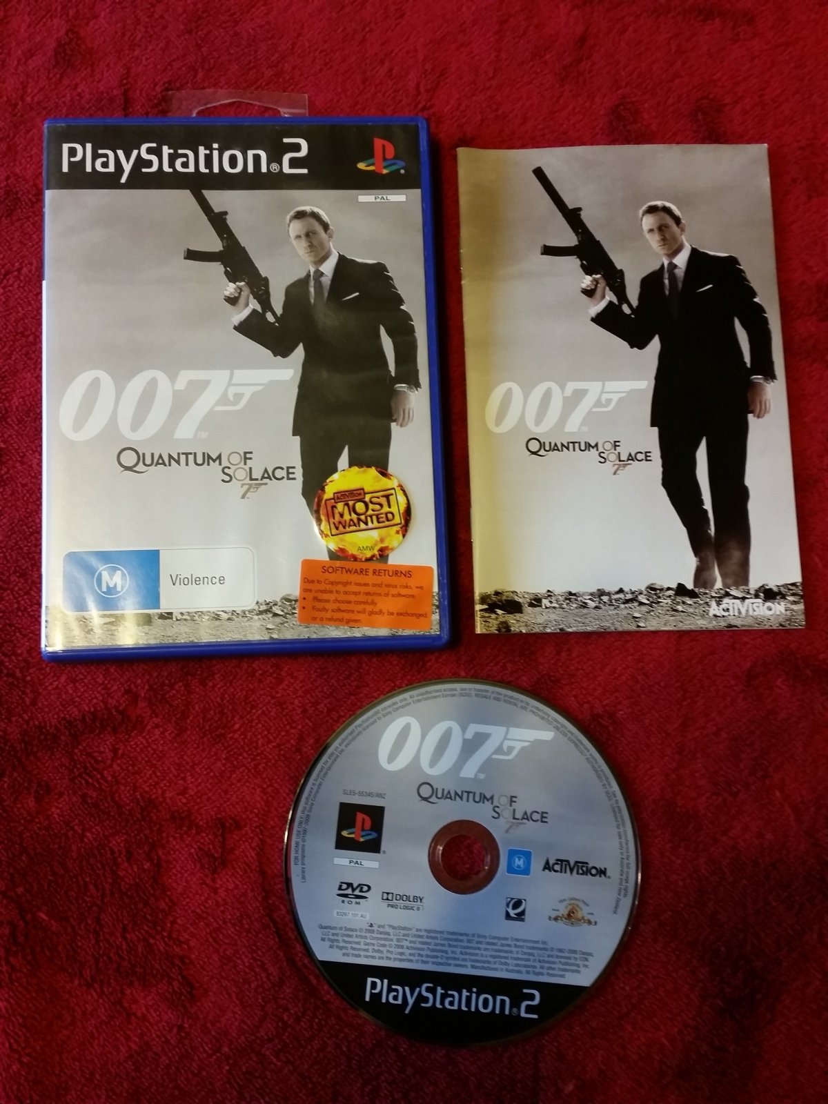 007: Quantum of Solace - PS2 Game - PlayStation 2, Games, Shooter - Level Up Gaming NZ