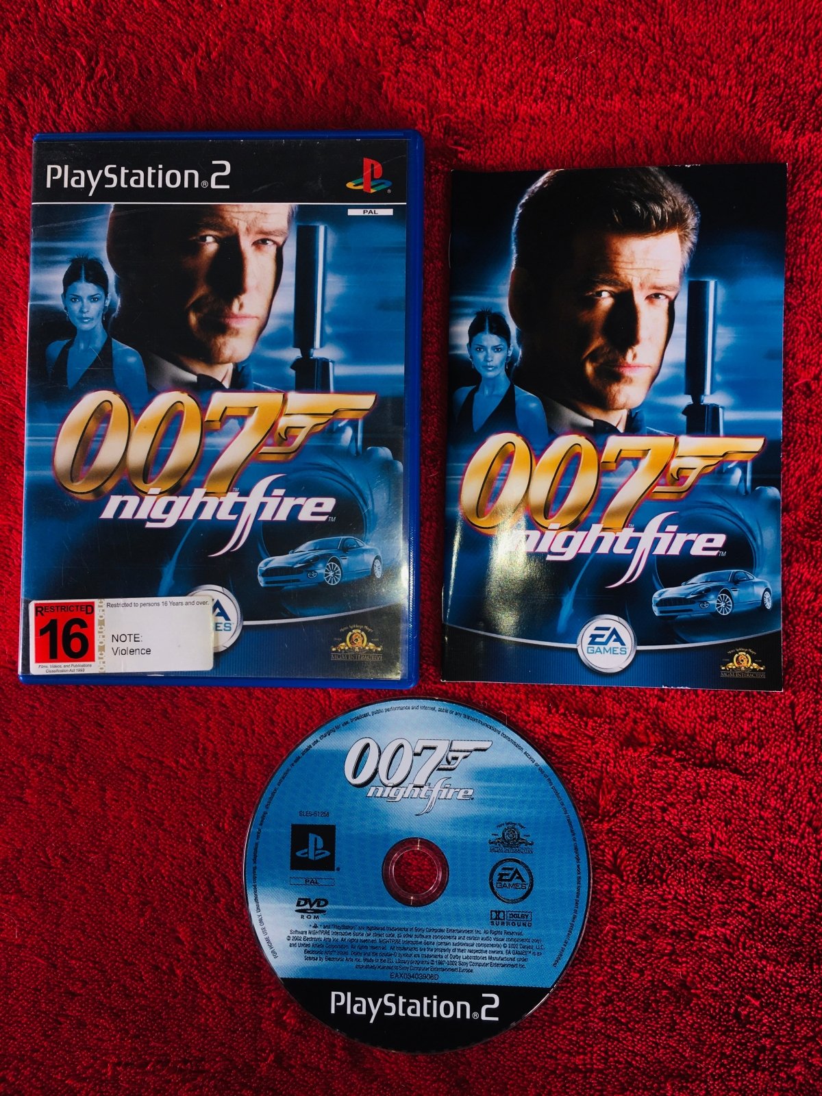 James Bond 007: NightFire - NEAR NEW PS2 Game - PlayStation 2, Games, Shooter - Level Up Gaming NZ