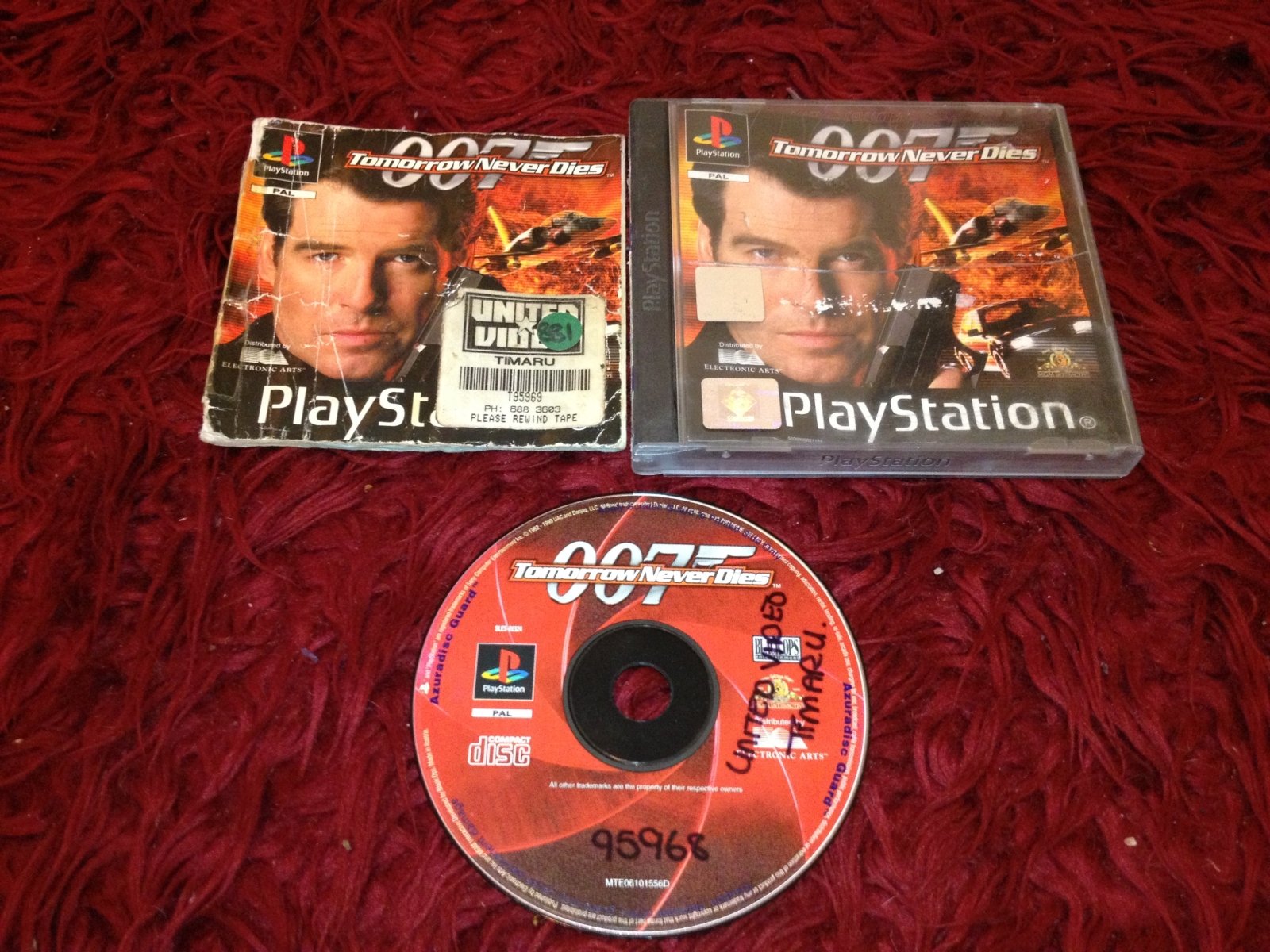 007: Tomorrow Never Dies - PS1 Game - PlayStation, Games, Action and adventure - Level Up Gaming NZ