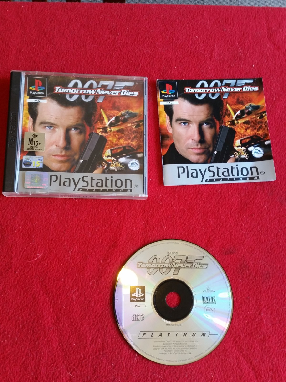 007: Tomorrow Never Dies - PS1 Game - PlayStation, Games, Action and adventure - Level Up Gaming NZ