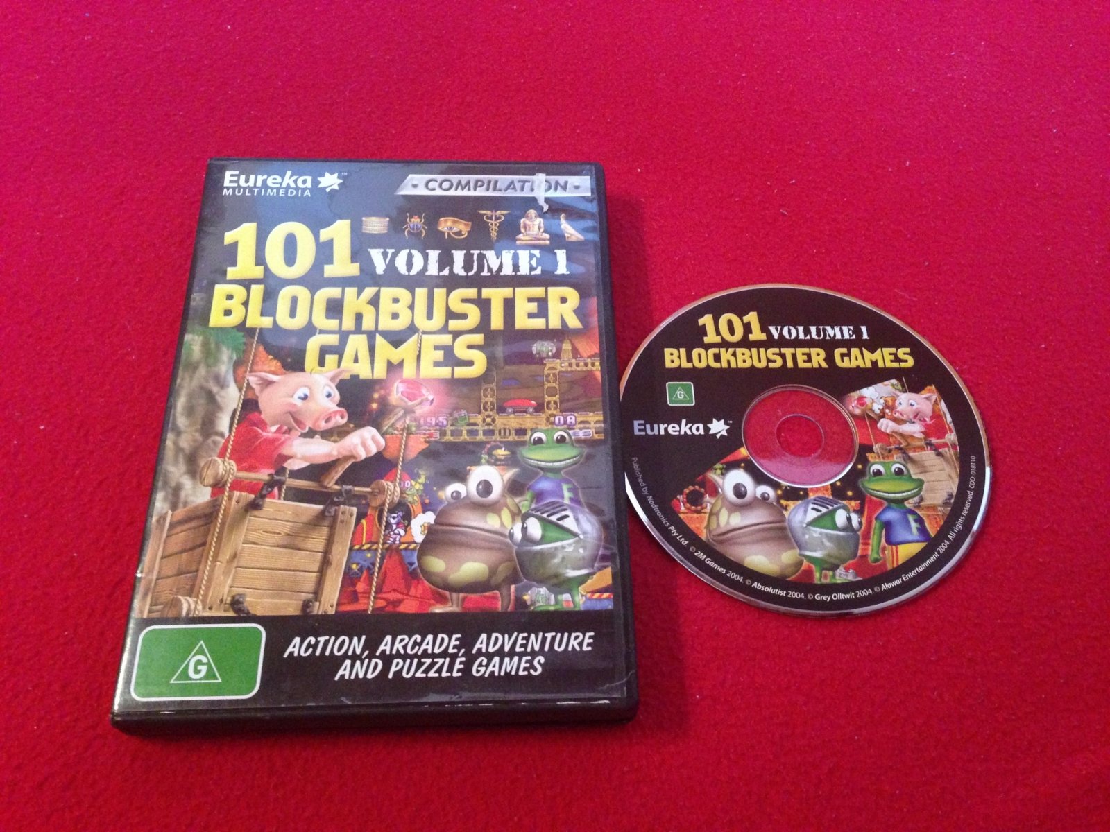 101 Blockbuster Games Volume 1 - PC Game - PC games, Action and adventure - Level Up Gaming NZ