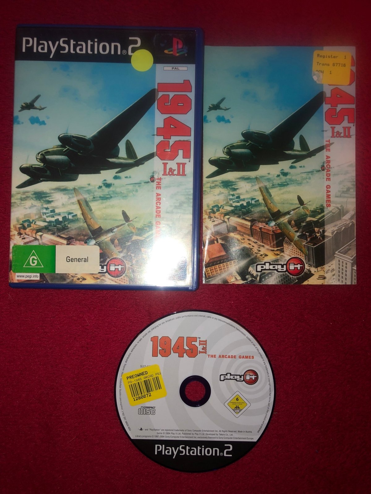 1945: I & II - Arcade Games - PS2 Game - PlayStation 2, Games, Action and adventure - Level Up Gaming NZ