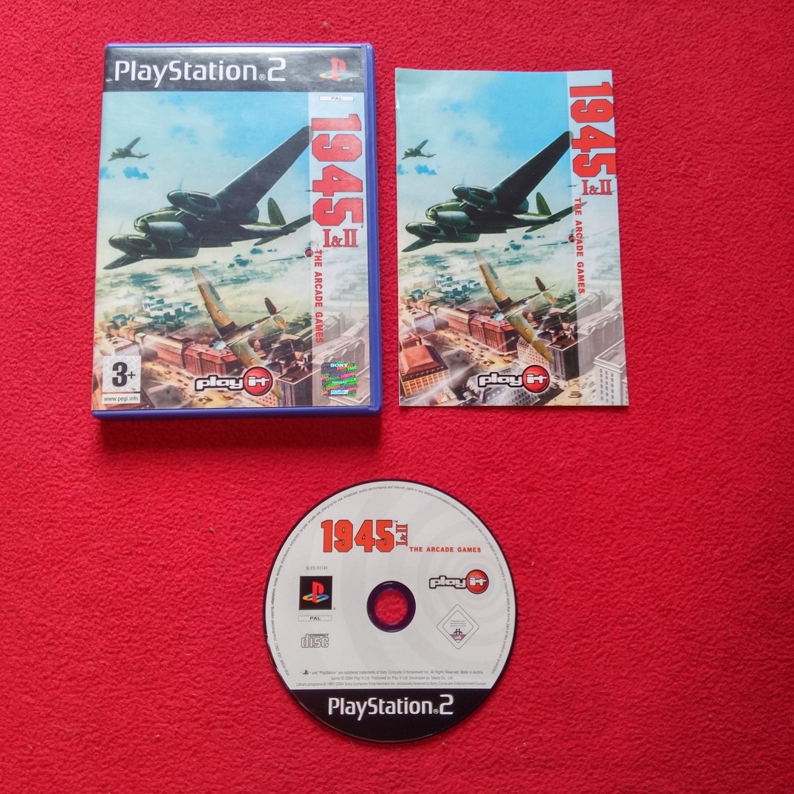 1945: I & II - Arcade Games - PS2 Game - PlayStation 2, Games, Action and adventure - Level Up Gaming NZ
