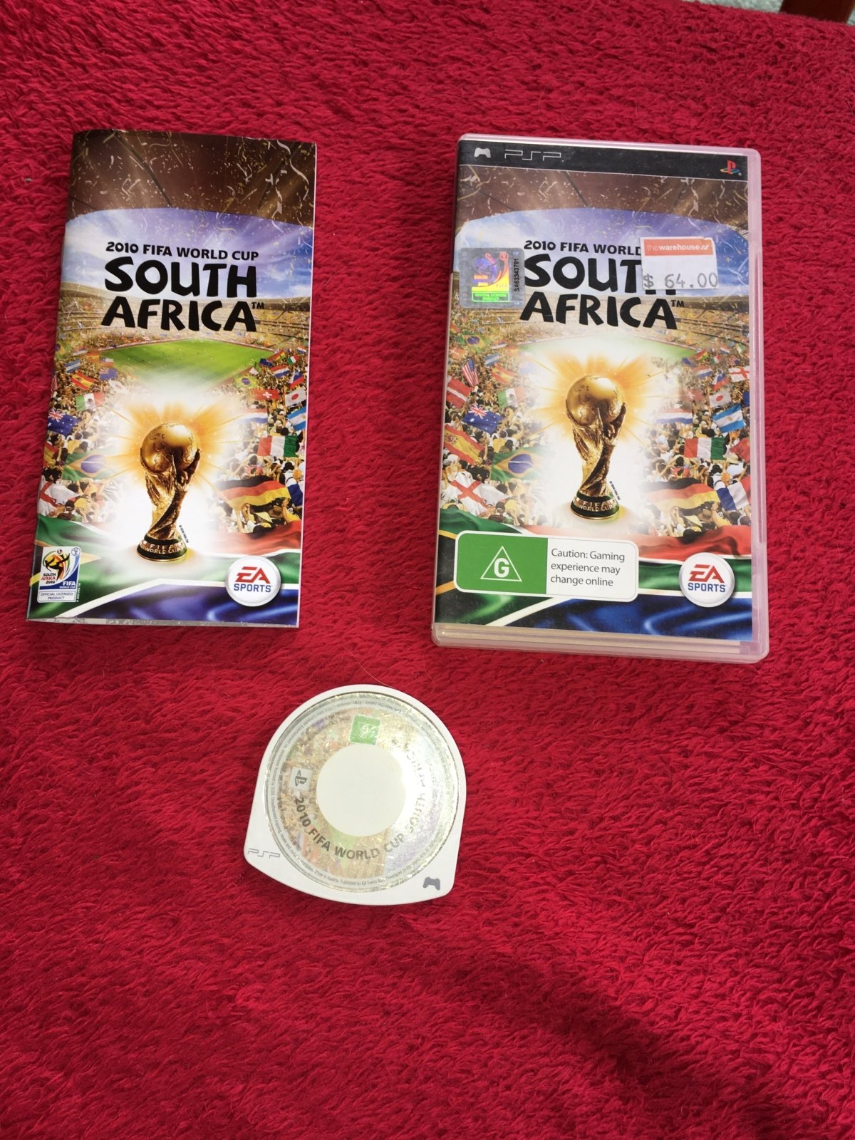 2010 FIFA World Cup South Africa - PSP Game - Play Station Portable (PSP), Games, Sports - Level Up Gaming NZ