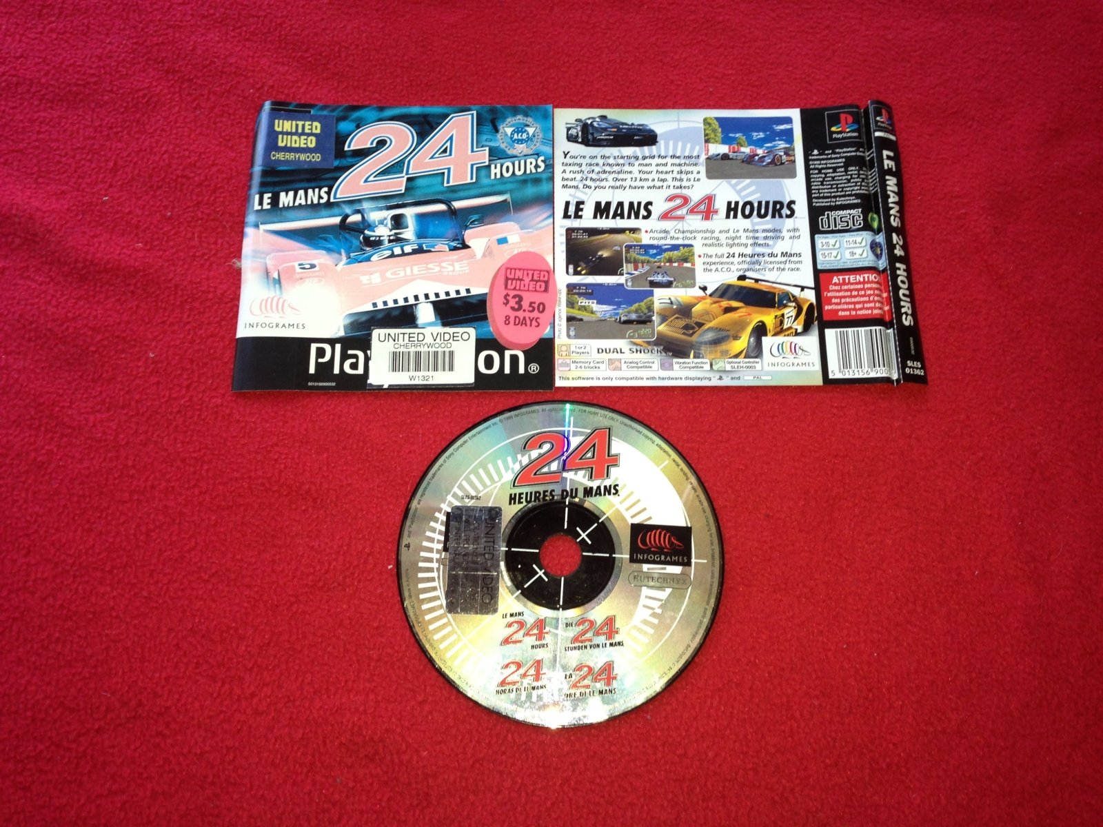 Le Mans 24 Hours - PS1 Game - PlayStation, Games, Driving and racing - Level Up Gaming NZ