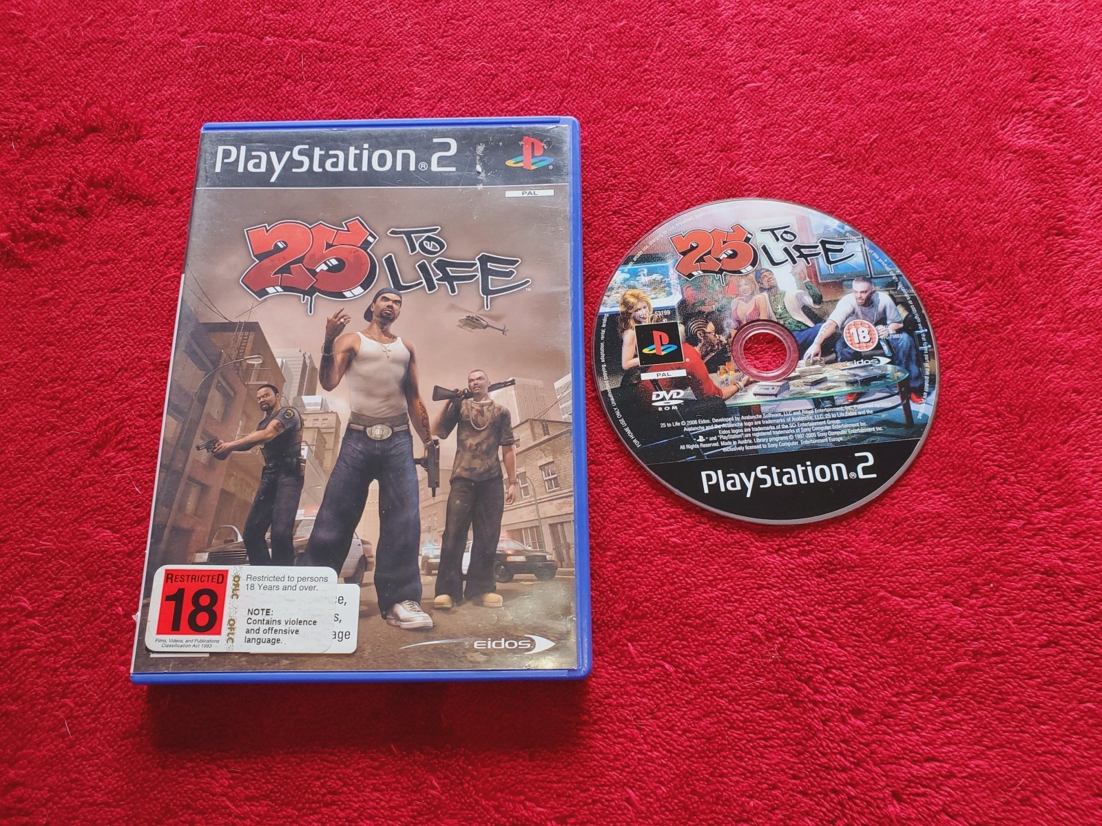 25 To Life - PS2 Game - PlayStation 2, Games, Shooter - Level Up Gaming NZ
