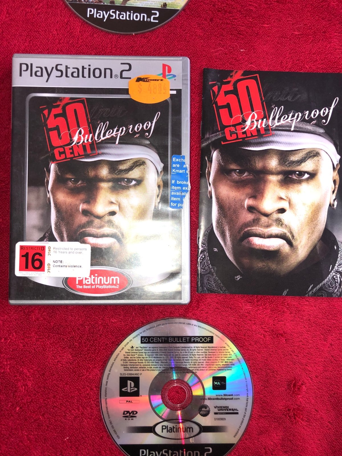 50 Cent: Bulletproof - PS2 Game - PlayStation 2, Games, Action and adventure - Level Up Gaming NZ
