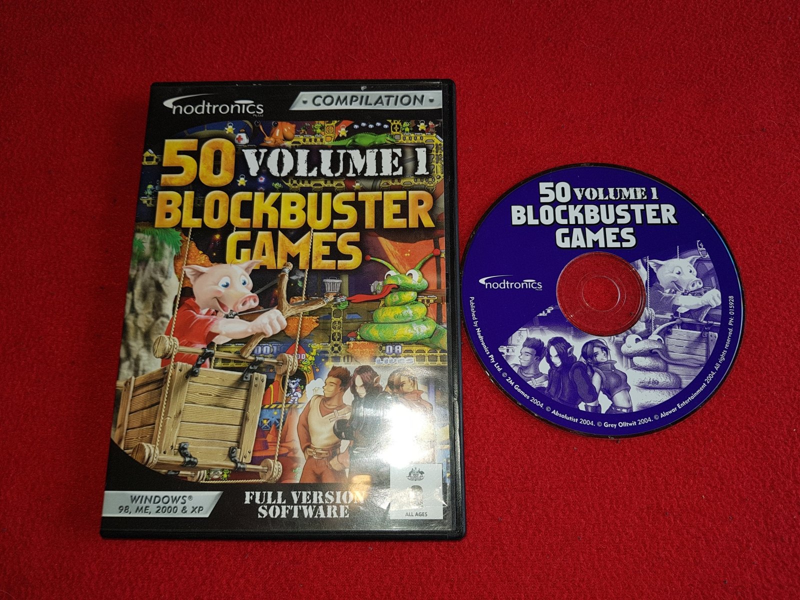 Eureka 50 Blockbuster Games Volume 1 - PC Game - PC games, Action and adventure - Level Up Gaming NZ