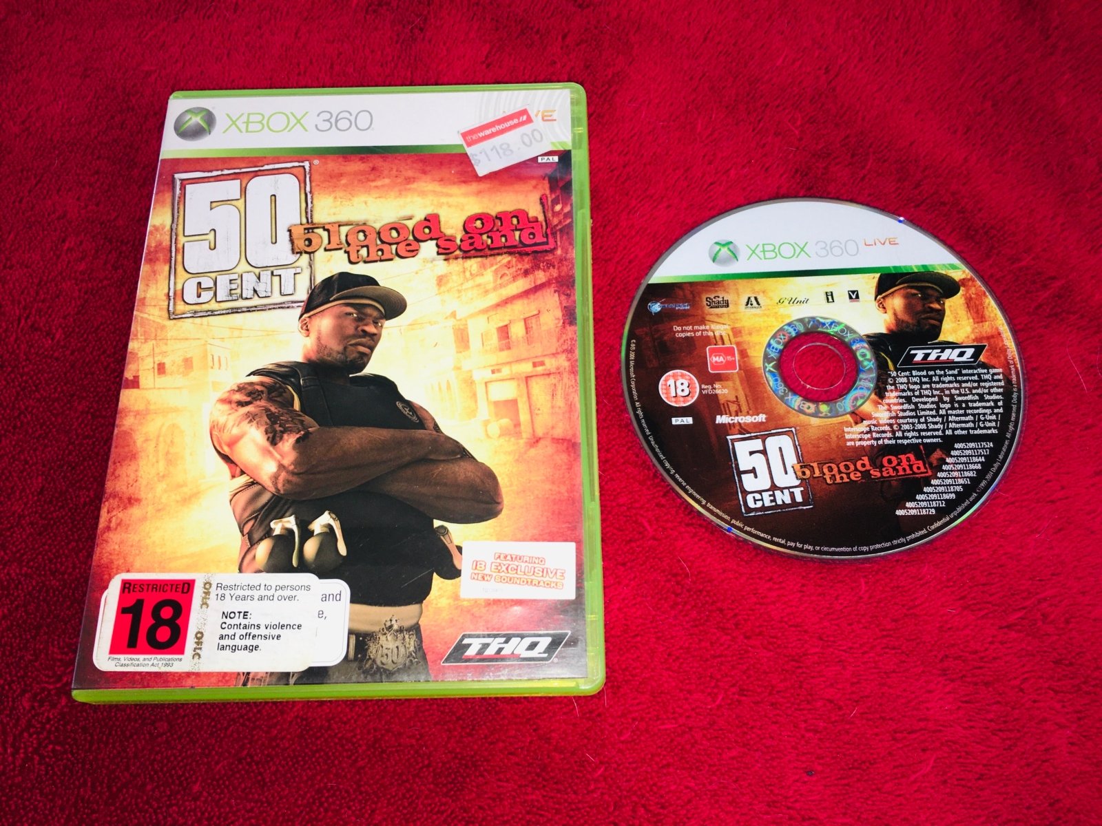 50 Cent: Blood on the Sand - XBOX360 Game - Xbox 360, Games, Action and adventure - Level Up Gaming NZ