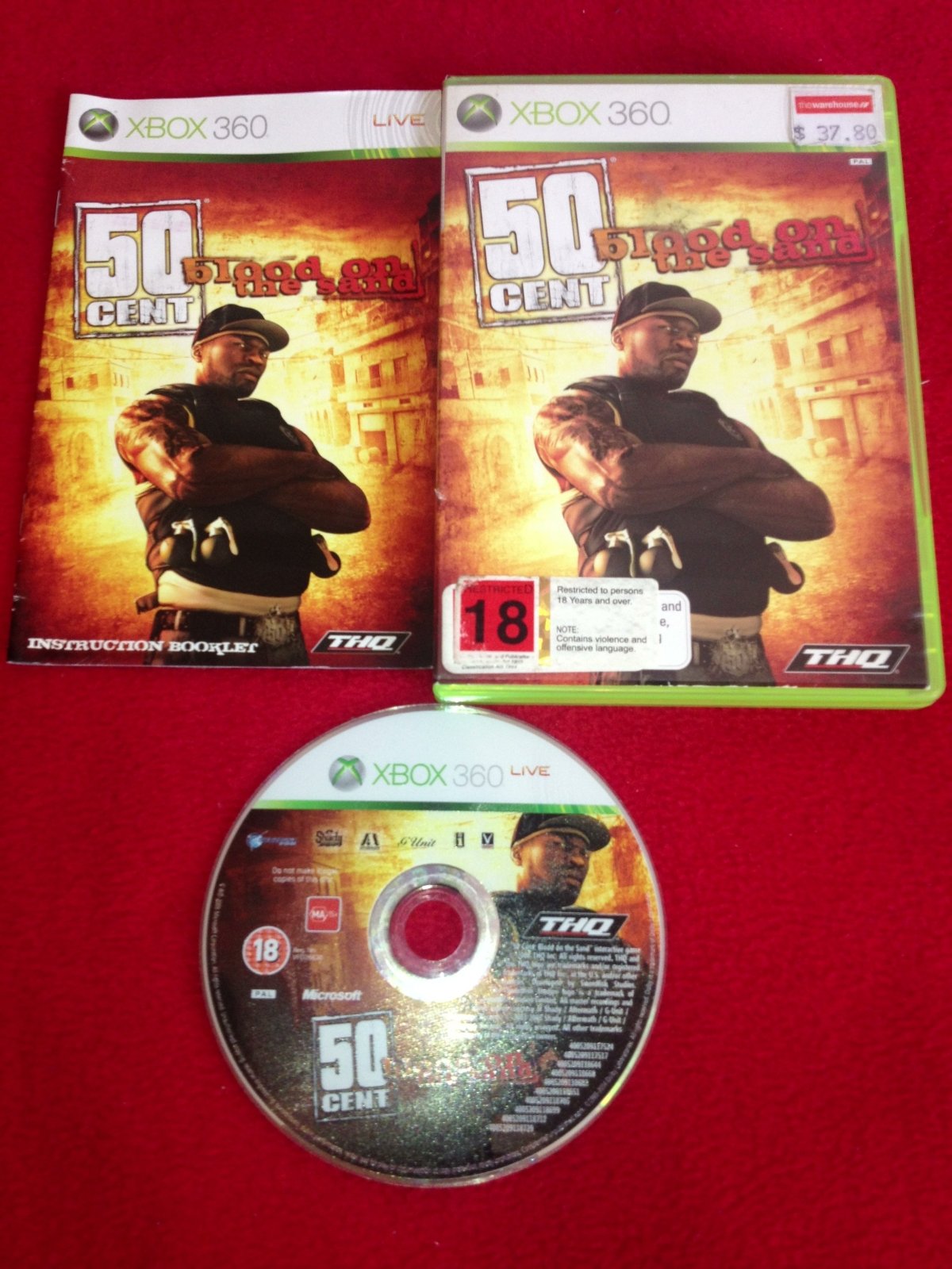 50 Cent: Blood on the Sand - XBOX360 Game - Xbox 360, Games, Action and adventure - Level Up Gaming NZ
