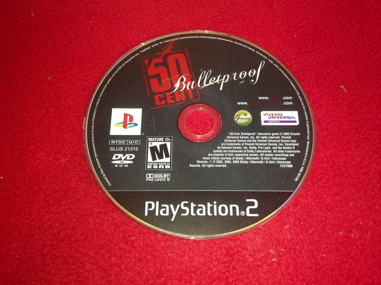 50 Cent: Bulletproof - PS2 Game - PlayStation 2, Games, Shooter - Level Up Gaming NZ