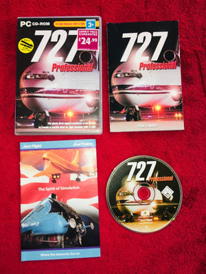 727 Professional - PC Game For Flight Simulator 2002 and 2004!