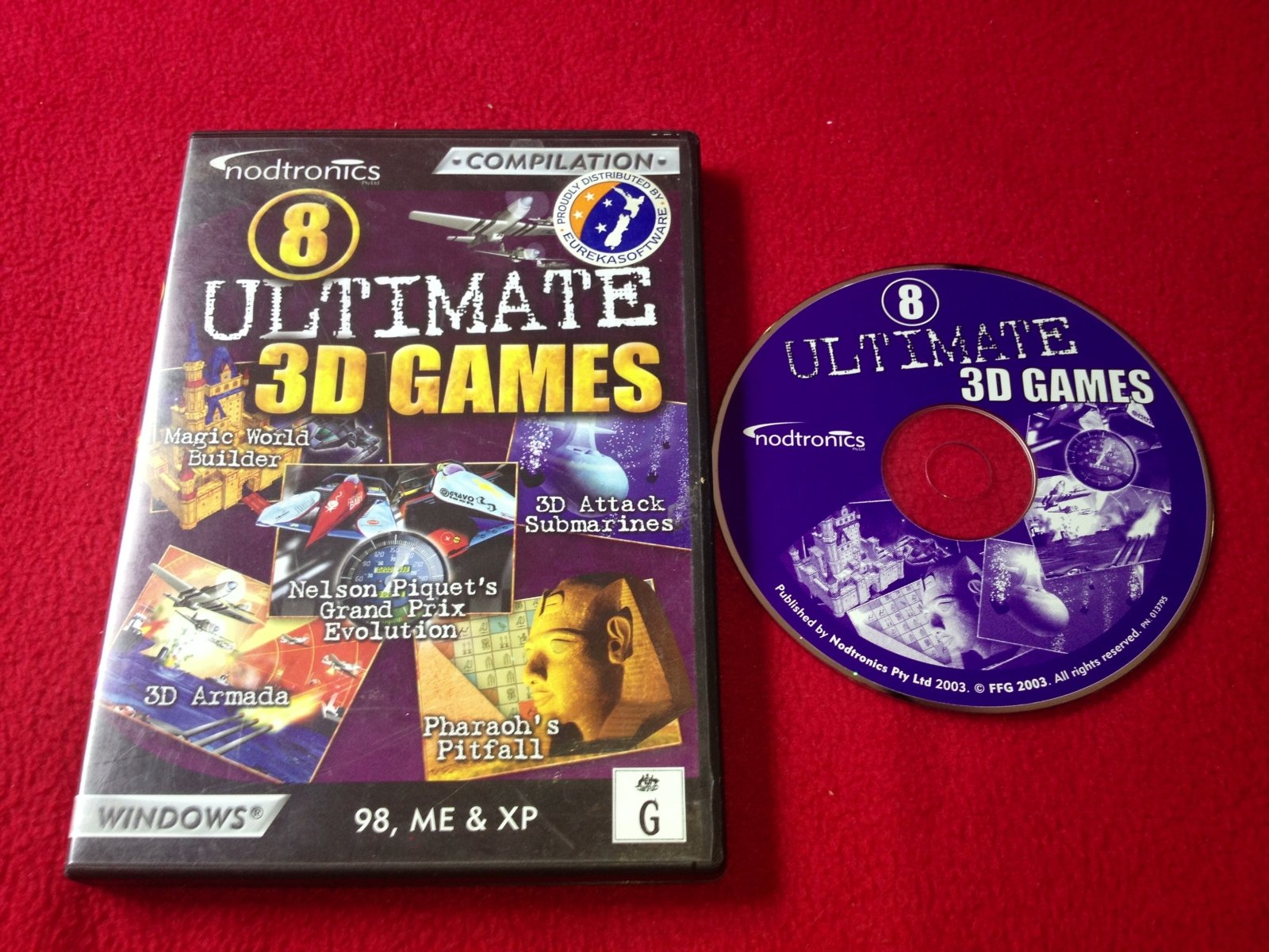 8 Ultimate 3D Games - PC Game - PC games, Action and adventure - Level Up Gaming NZ