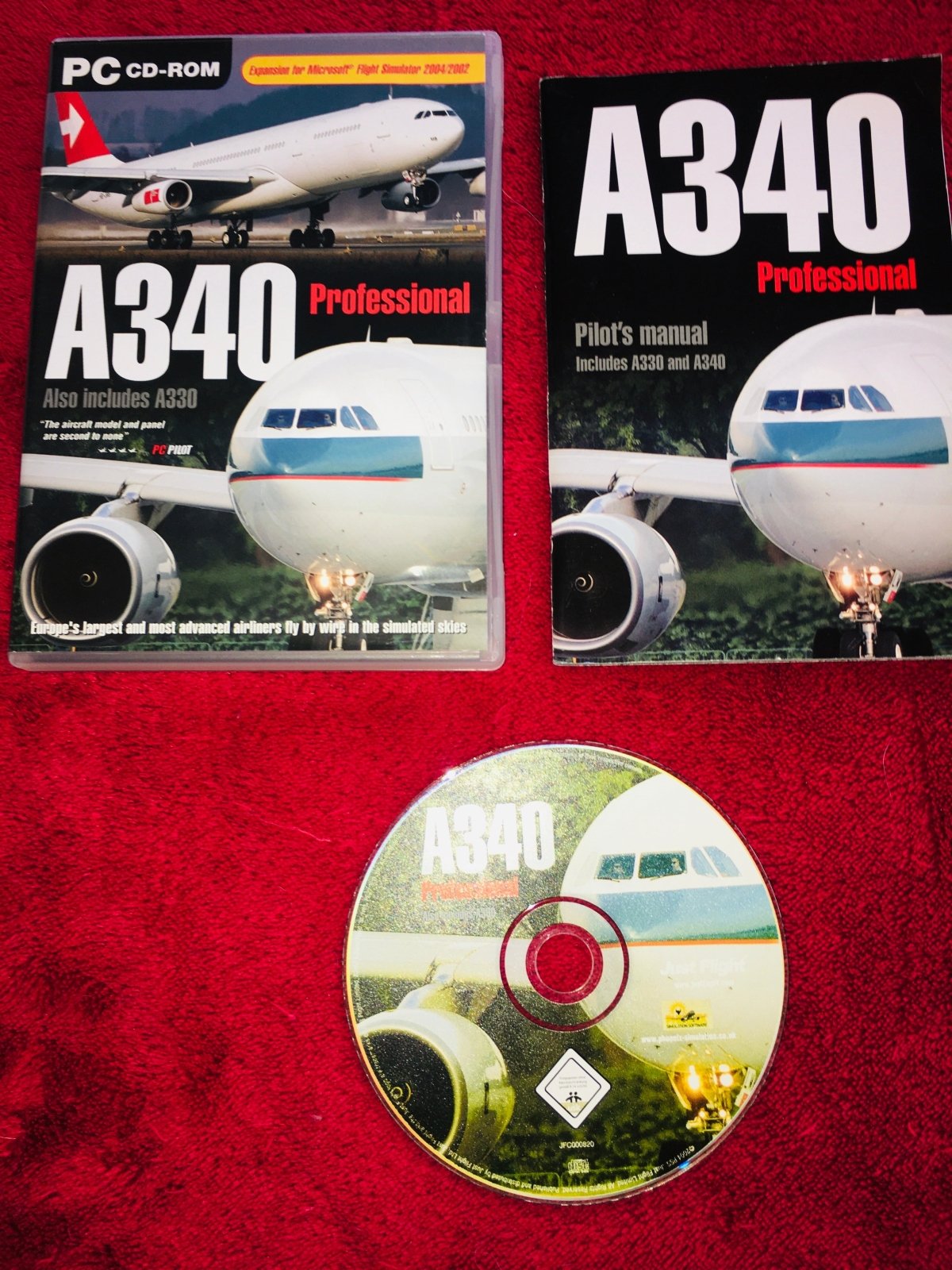 A340 Professional - Expansion to Flight Simulator 2002/2004 PC Game - PC games, Simulation - Level Up Gaming NZ