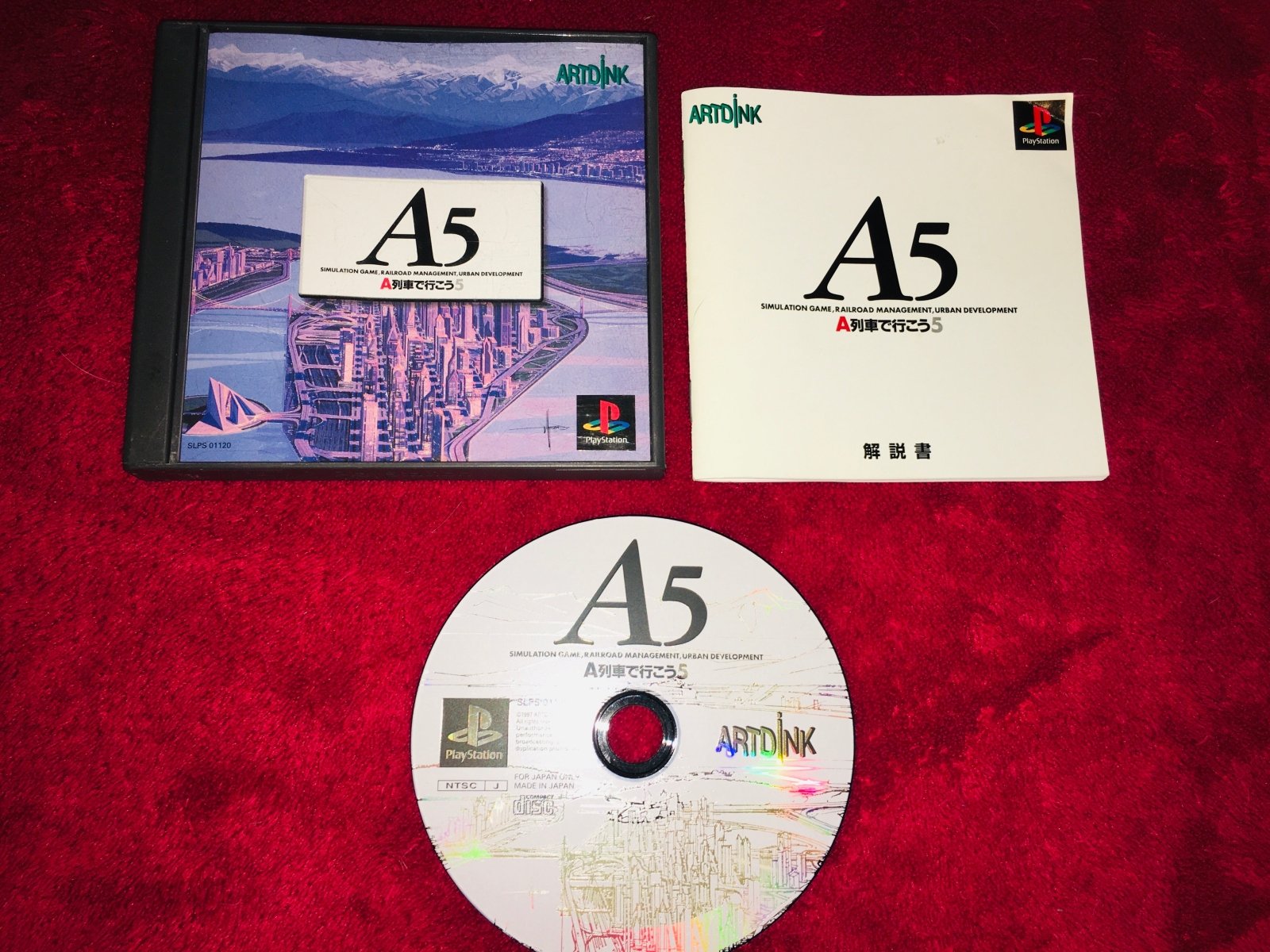 A5 Railroad Management - NTSC - J PS1 Game - PlayStation, Games, Action and adventure - Level Up Gaming NZ