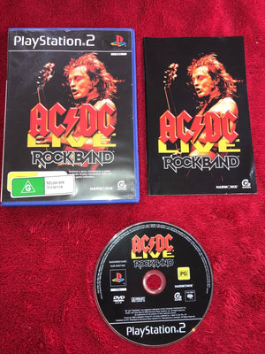 RockBand: AC/DC Live - PS2 Game