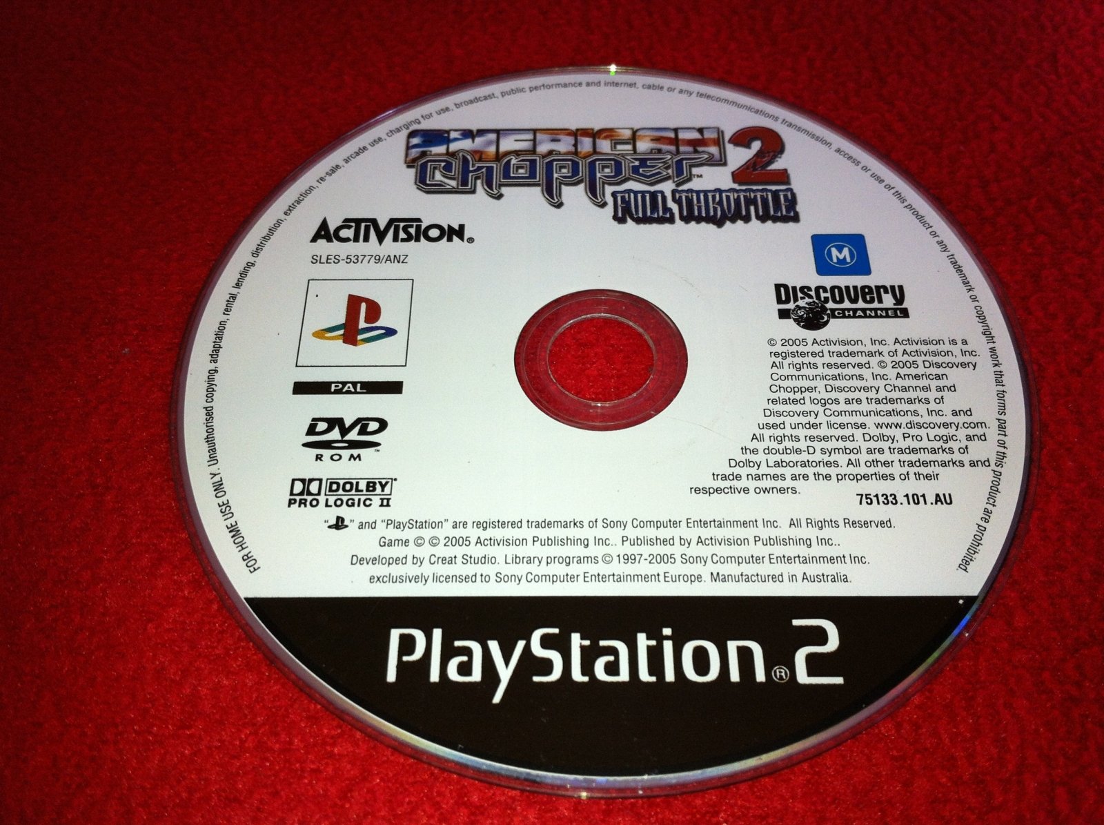 American Chopper 2: Full Throttle - PS2 Game - PlayStation 2, Games, Driving and racing - Level Up Gaming NZ