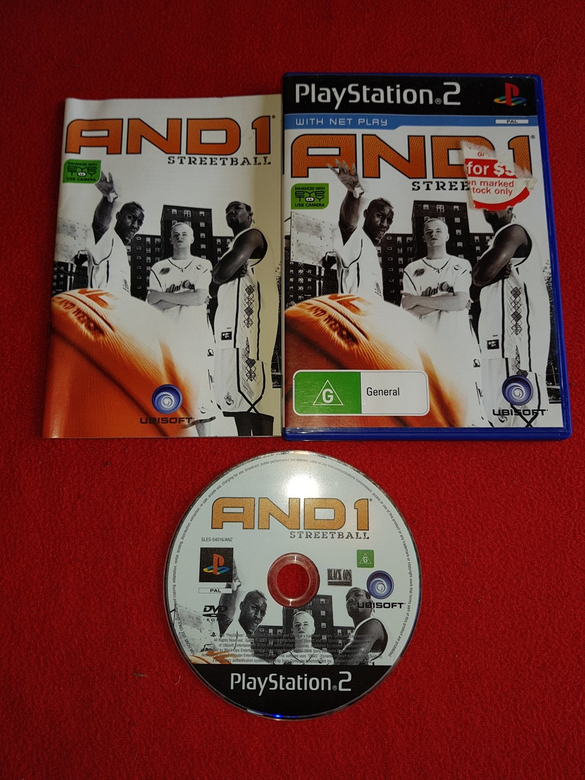 AND 1 Streetball - PS2 Game - PlayStation 2, Games, Sports - Level Up Gaming NZ