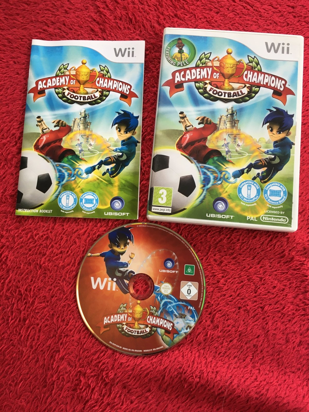 Academy Of Champions: Football - Wii Game - Wii Games - Level Up Gaming NZ