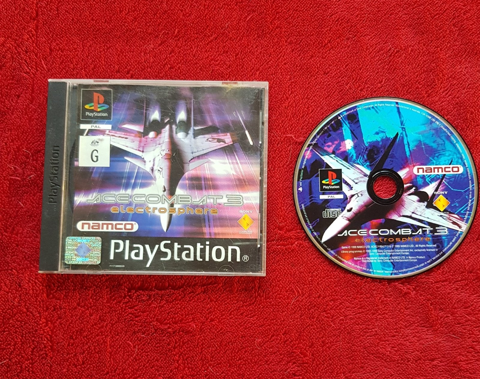 Ace Combat 3: Electrosphere - PS1 Game - PlayStation, Games, Action and adventure - Level Up Gaming NZ