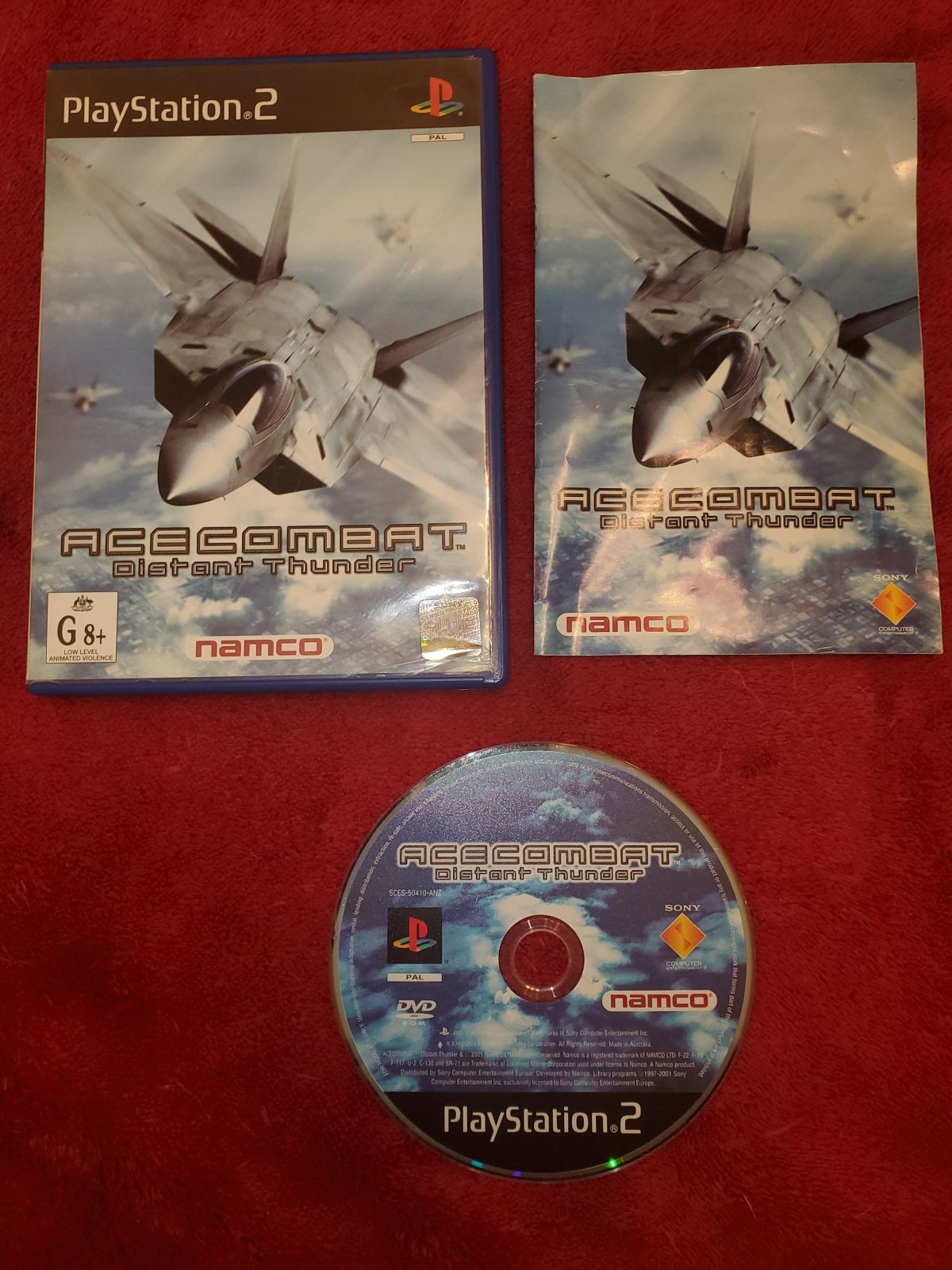 Ace Combat: Distant Thunder - 8.8/10! PS2 Game - PlayStation 2, Games, Simulation - Level Up Gaming NZ
