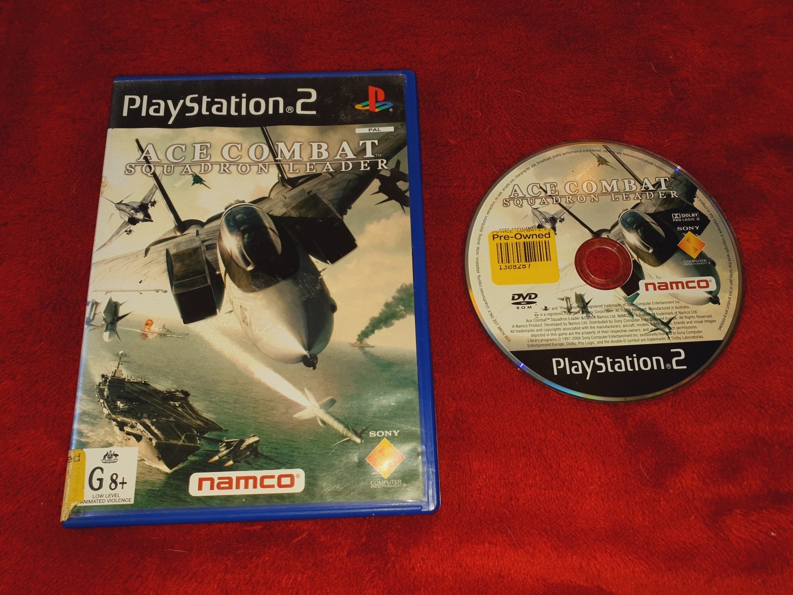Ace Combat: Squadron Leader - 9.3/10! PS2 Game - PlayStation 2, Games, Simulation - Level Up Gaming NZ