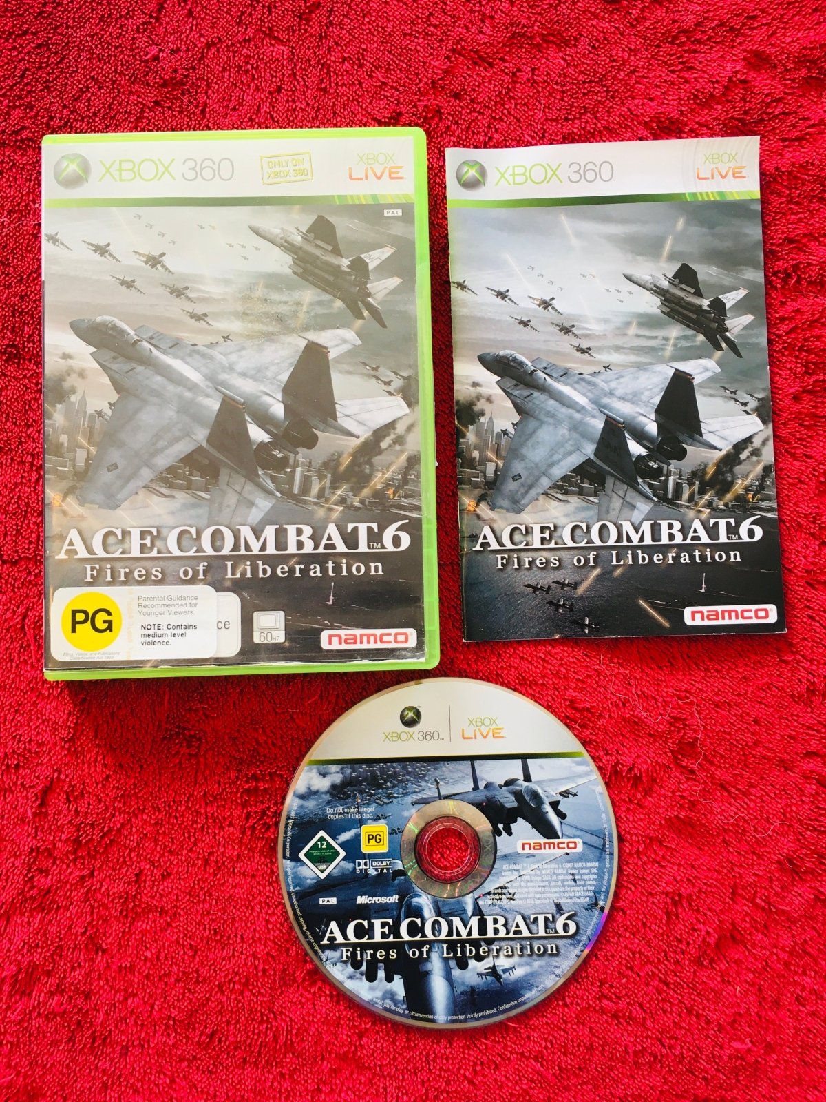 Ace Combat 6: Fires of Liberation - XBOX360 Game - Xbox 360, Games, Simulation - Level Up Gaming NZ