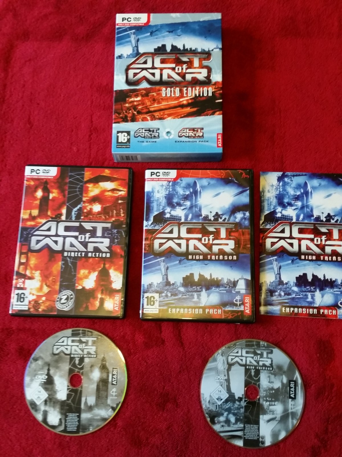 Act of War: Gold Edition - PC Game - PC games, Strategy and puzzle - Level Up Gaming NZ