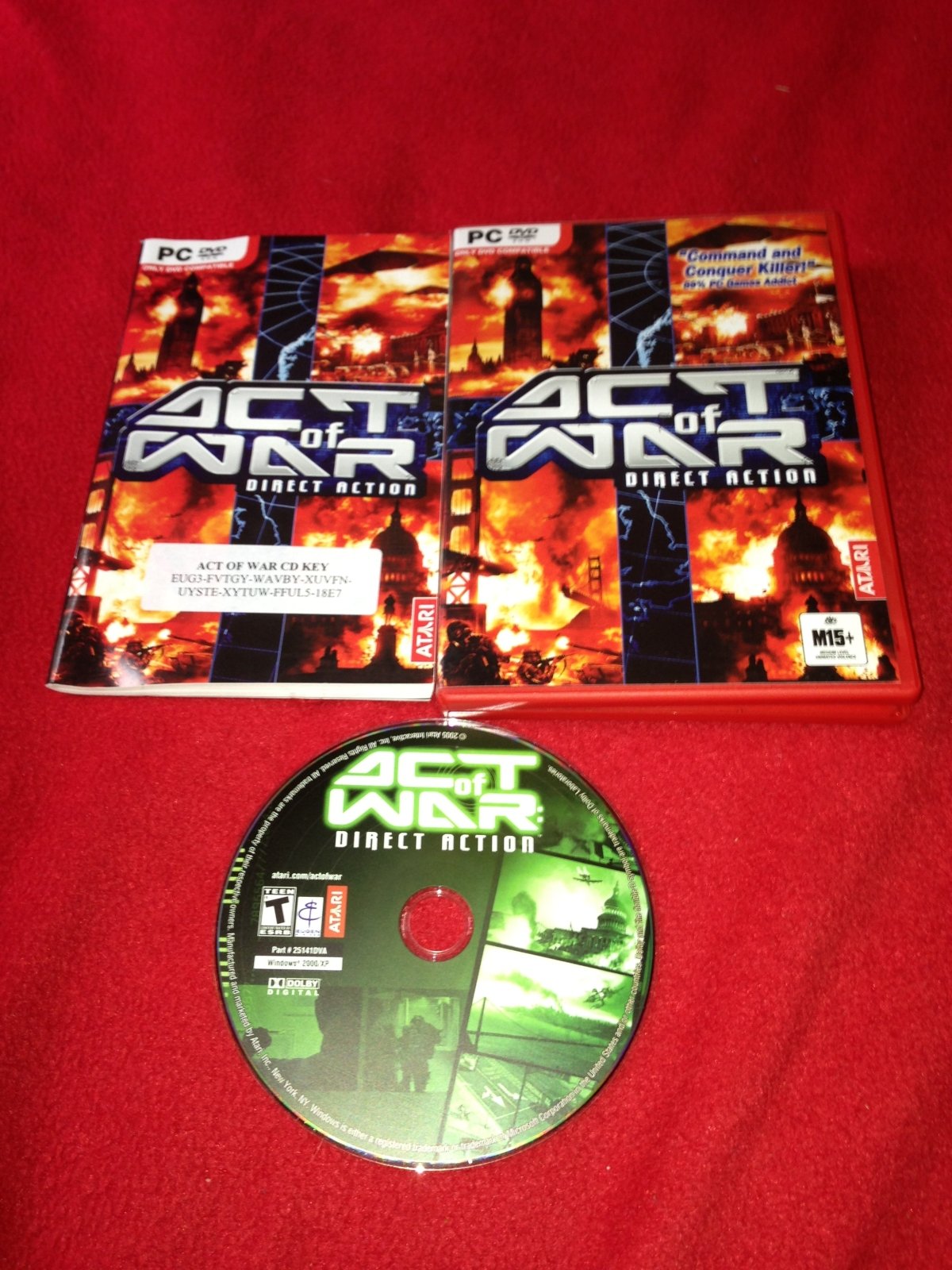 Act of War: Direct Action - 8.5/10! PC Game - PC games, Strategy and puzzle - Level Up Gaming NZ