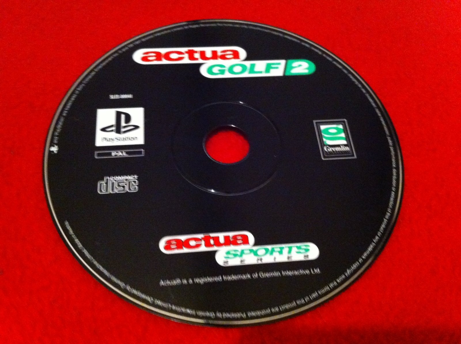 Actua Golf 2 - PS1 Game - PlayStation, Games, Sports - Level Up Gaming NZ
