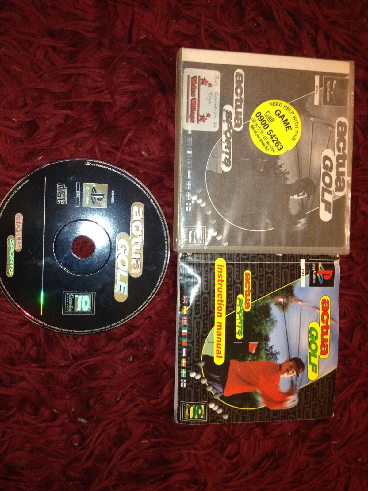 Actua Golf - PS1 Game - PlayStation, Games, Sports - Level Up Gaming NZ