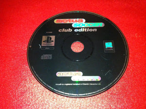 Actua Soccer - Club Edition - PS1 Game