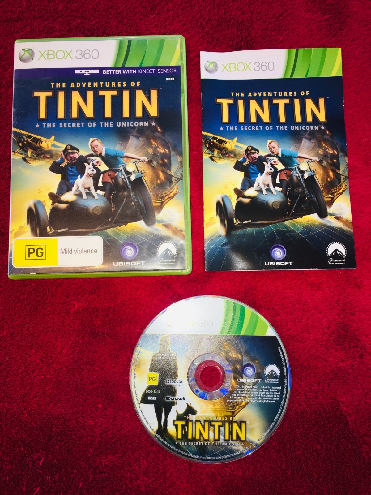Tintin: The Secret Of The Unicorn - XBOX360 Game - Xbox 360, Games, Action and adventure - Level Up Gaming NZ
