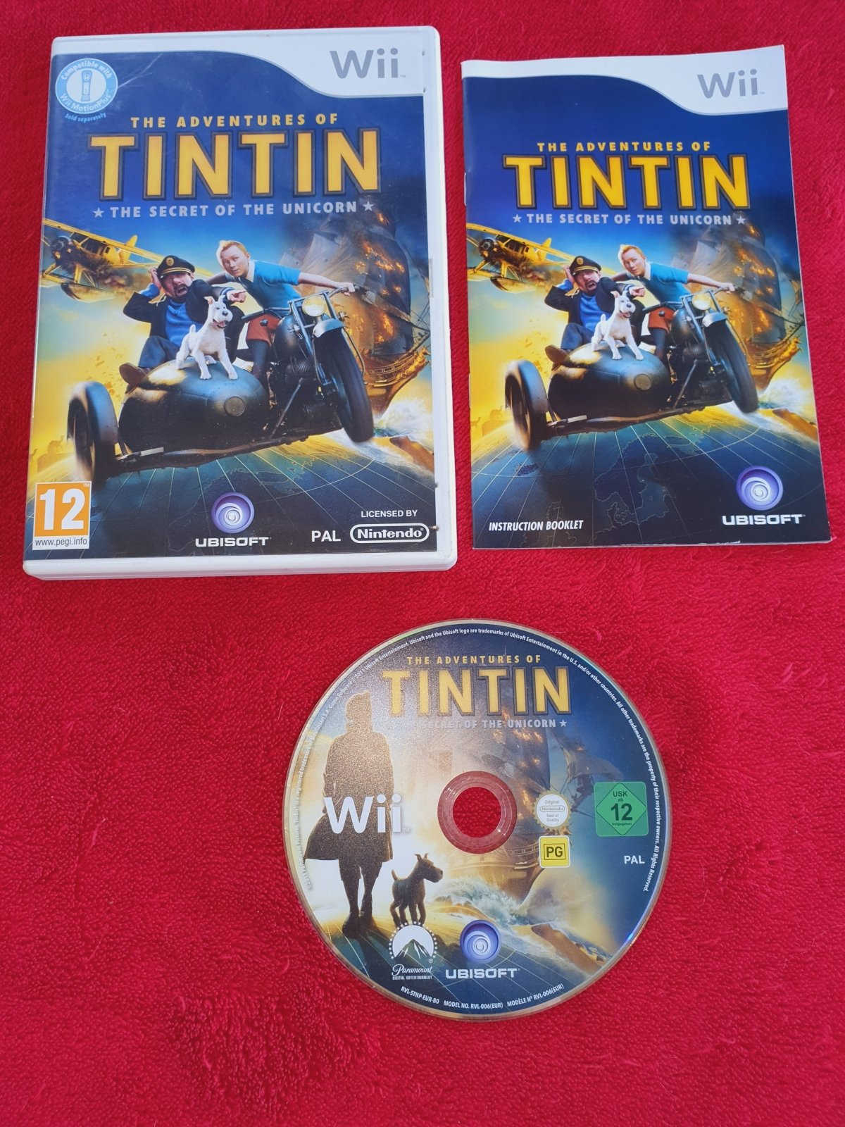Tintin: The Secret Of The Unicorn - Wii Game - Wii Games - Level Up Gaming NZ