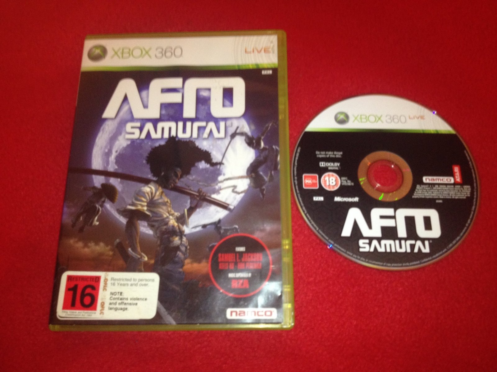 Afro Samurai - XBOX360 Game - Xbox 360, Games, Action and adventure - Level Up Gaming NZ