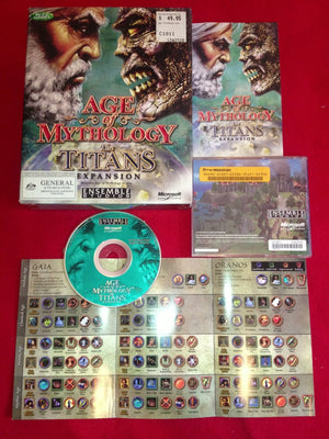 Age of Mythology: The Titans - RARE + BOXED PC