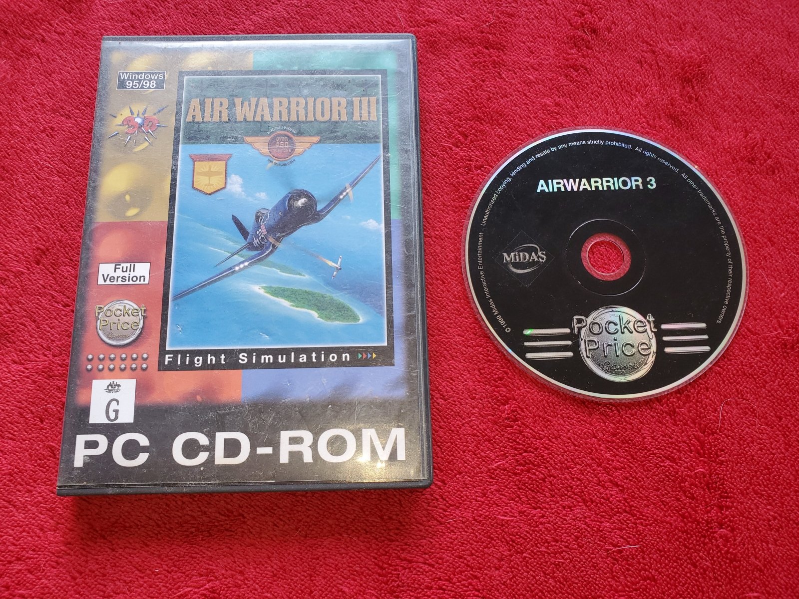 Air Warrior 3 - '97 PC Game - PC games, Simulation - Level Up Gaming NZ