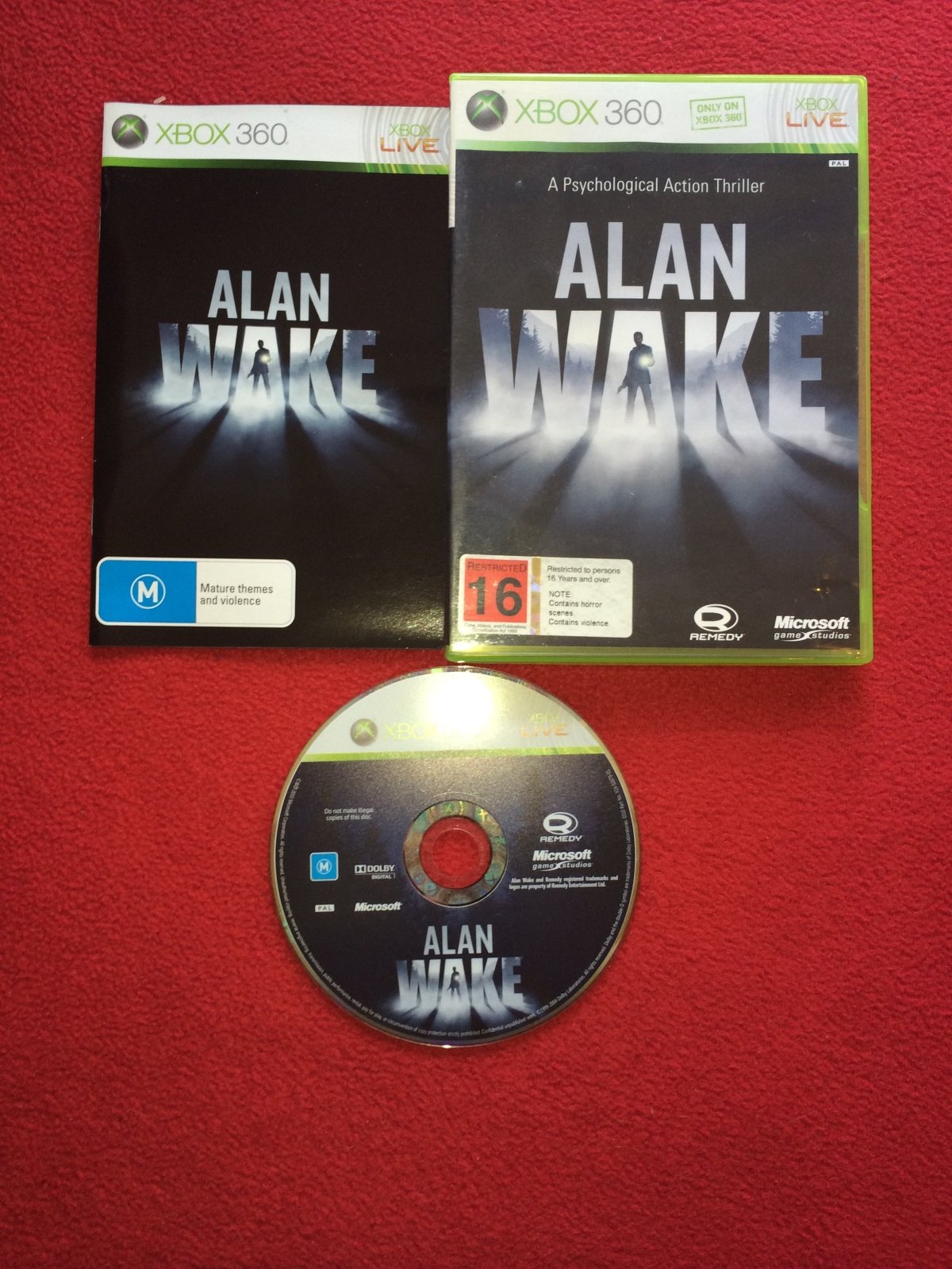 Alan Wake - 8.5/10! XBOX360 Game - Xbox 360, Games, Action and adventure - Level Up Gaming NZ