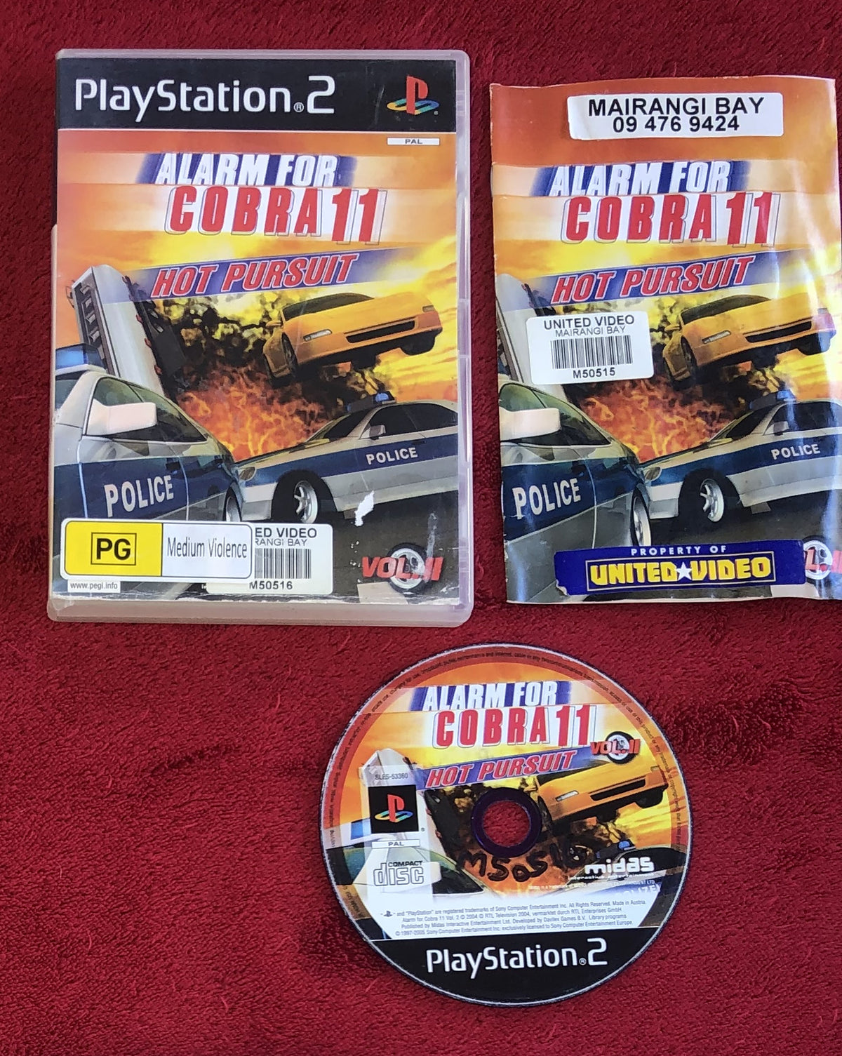 Alarm for Cobra 11 Vol. 2: Hot Pursuit - PS2 Game - PlayStation 2, Games, Driving and racing - Level Up Gaming NZ