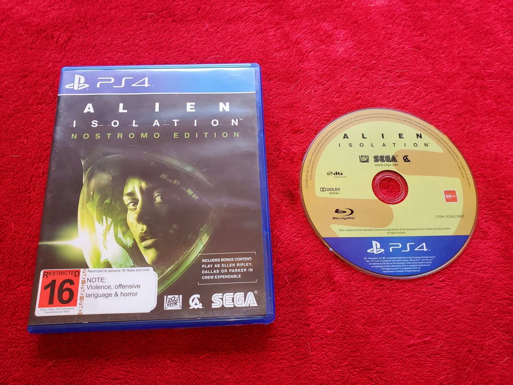 Alien: Isolation Nostromo Edition - PS4 Game - PS4 - PlayStation 4, Games - Level Up Gaming NZ