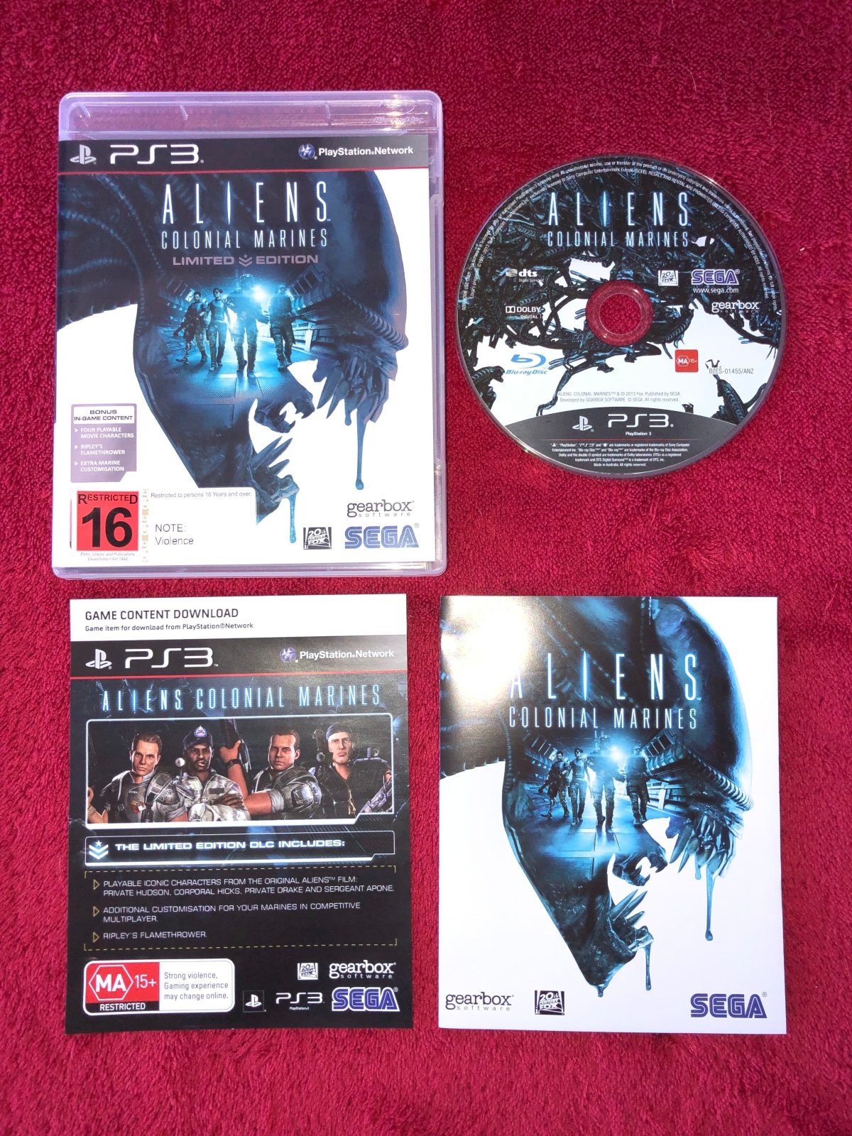 Aliens: Colonial Marines Limited Edition - PS3 Game - PlayStation 3, Games, Shooter - Level Up Gaming NZ