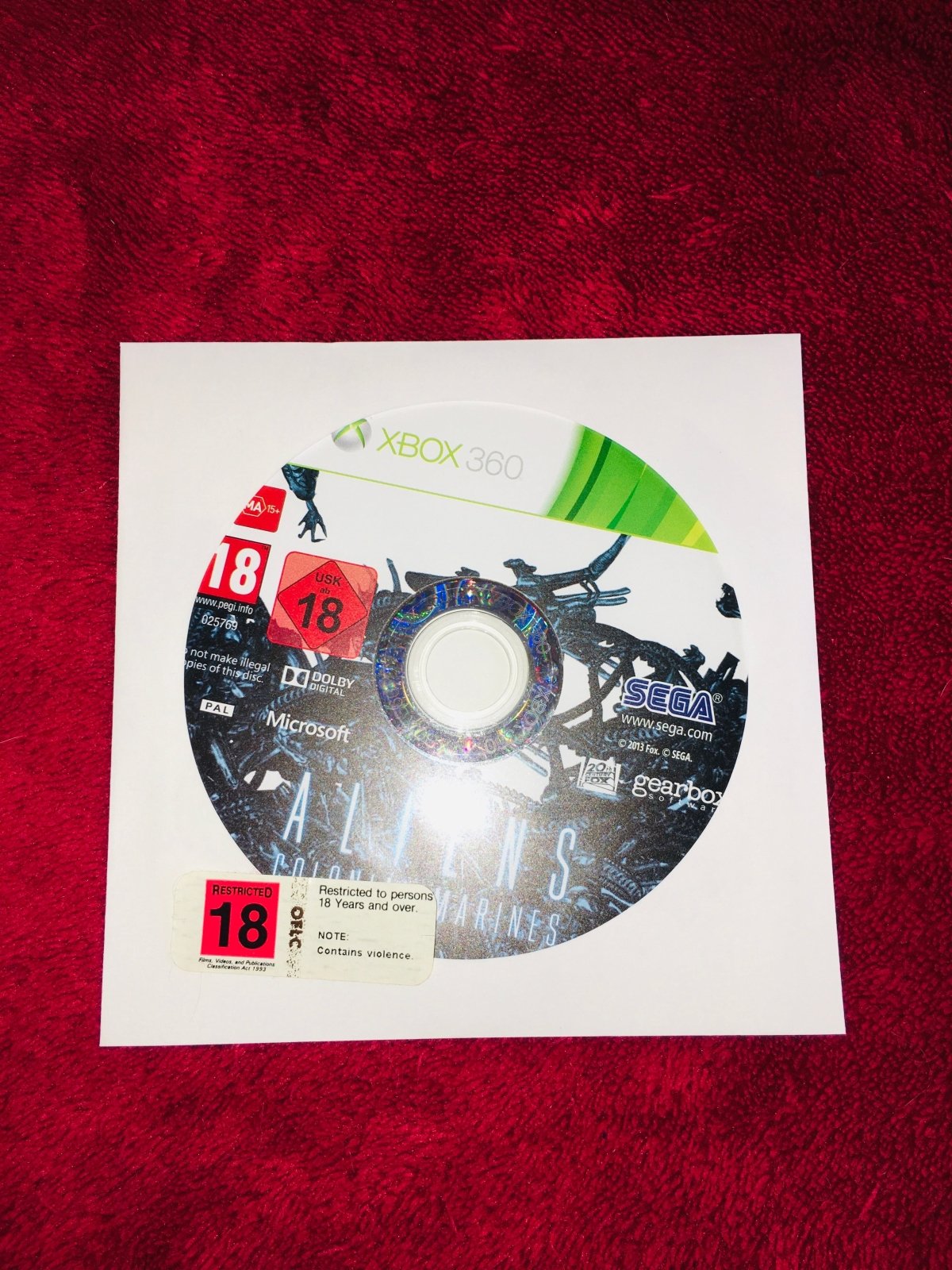 Aliens: Colonial Marines - XBOX360 Game - Xbox 360, Games, Shooter - Level Up Gaming NZ