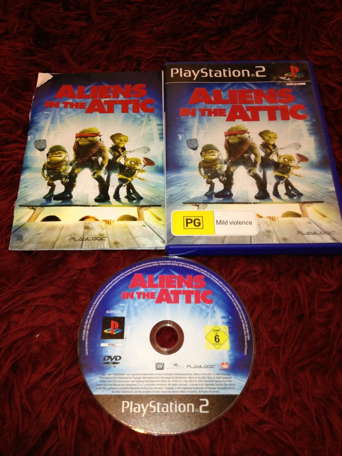 Aliens in the Attic - PS2 Game - PlayStation 2, Games, Action and adventure - Level Up Gaming NZ