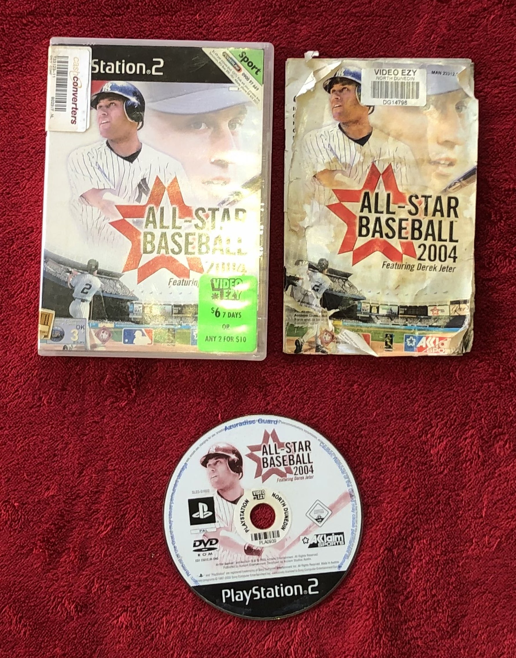 All Star Baseball 2004 - PS2 Game