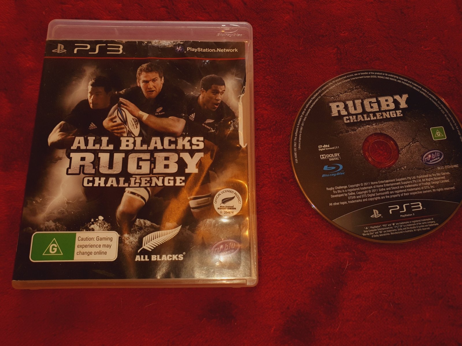 All Blacks Rugby Challenge - PS3 Game - PlayStation 3, Games, Sports - Level Up Gaming NZ
