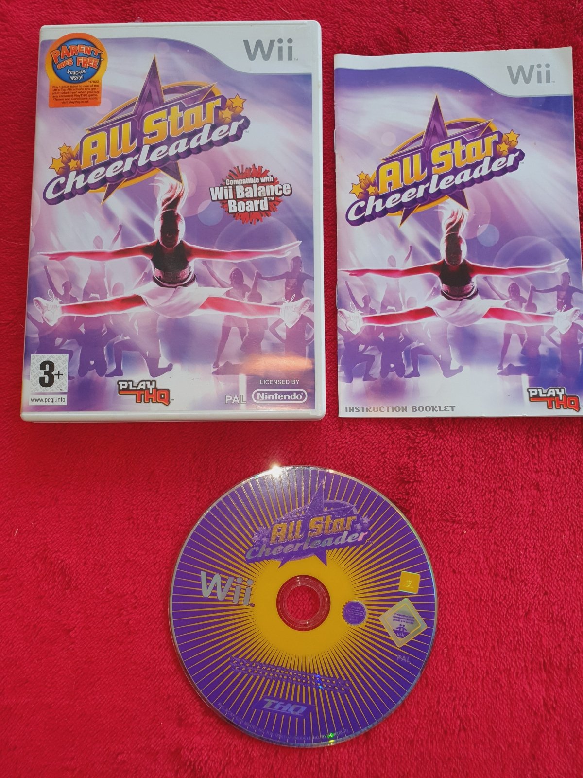 All Star Cheerleader - Wii Game - Wii Games - Level Up Gaming NZ