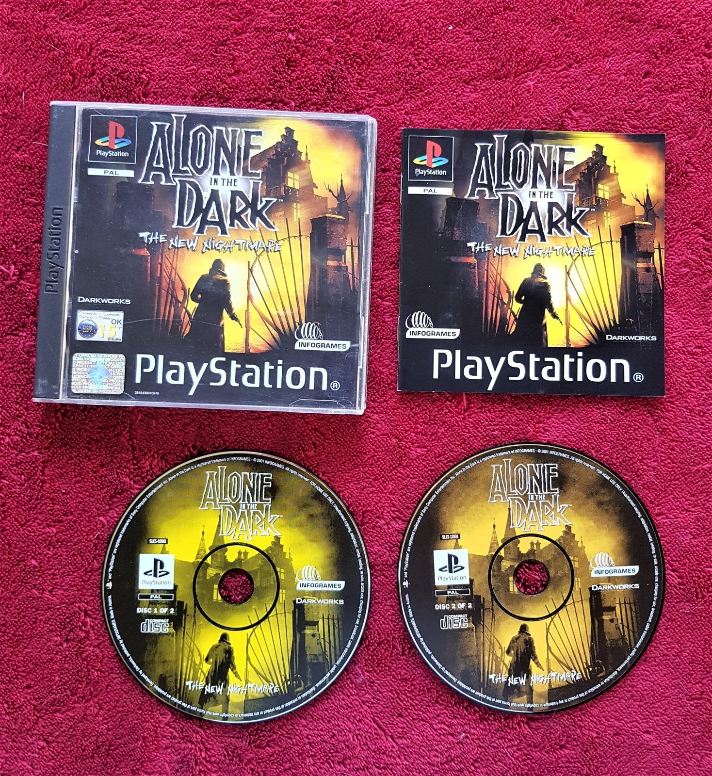 Alone in the Dark 4: The New Nightmare - PS1 Game - PlayStation, Games, Action and adventure - Level Up Gaming NZ