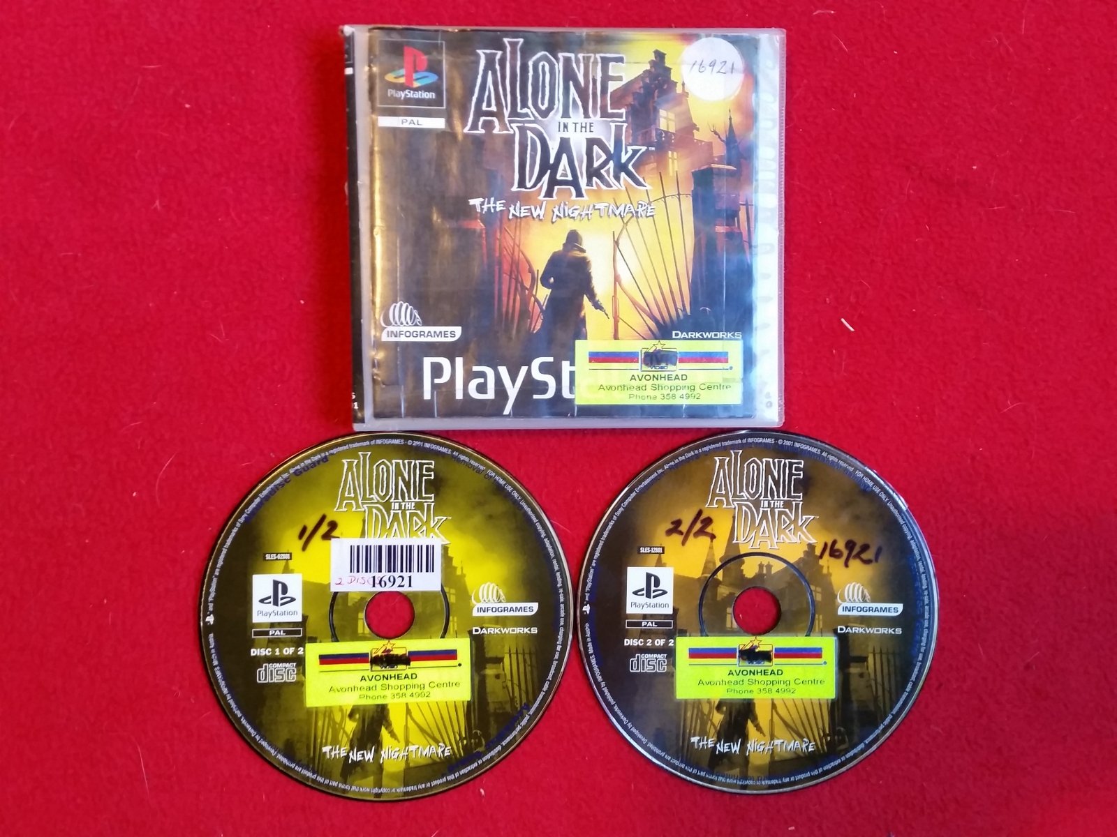 Alone in the Dark: The New Nightmare - PS1 - PlayStation, Games, Action and adventure - Level Up Gaming NZ