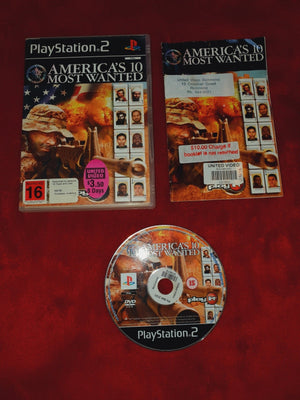 America's 10 Most Wanted - PS2 Game